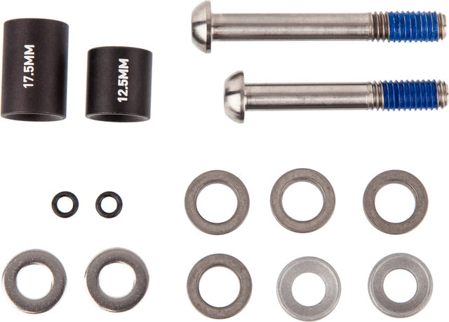 SRAM Titanium Spacer CPS Disc Brake Adapter for 160 mm Rotor - schwarz | 160 mm | Post Mount