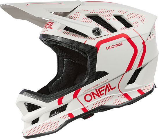 O'NEAL Blade Polyacrylite Full-Face Helmet - strike-white-red | 55 - 56 cm