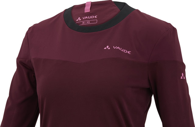 VAUDE Shirt Womens Moab LS PRO - cassis/36