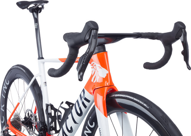 Factor OSTRO V.A.M 2.0 Disc Lionspeed Limited Red Carbon 28" Rennrad - lionspeed/M/28"/170,0 mm/48 mm