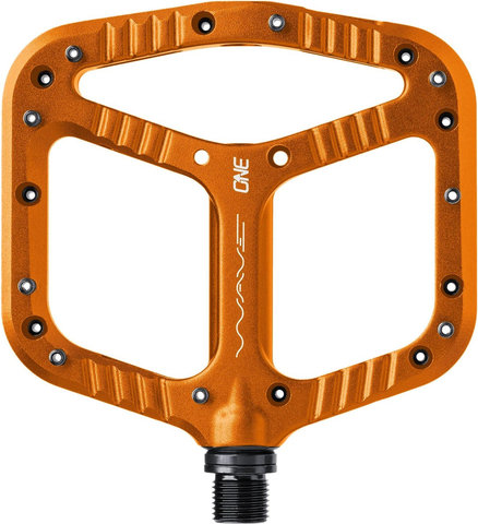OneUp Components Pedales de Plataforma Wave - naranja/107 /110 