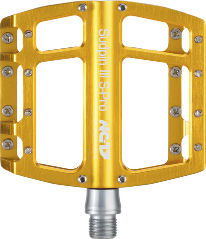 NC-17 Pedales de plataforma Sudpin III S-Pro - gold