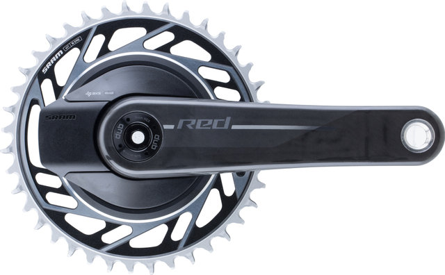 SRAM Red XPLR E1 Wide DUB 1x12-/1x13-Speed Carbon Powermeter Crankset - natural carbon | 167,5 mm | 40