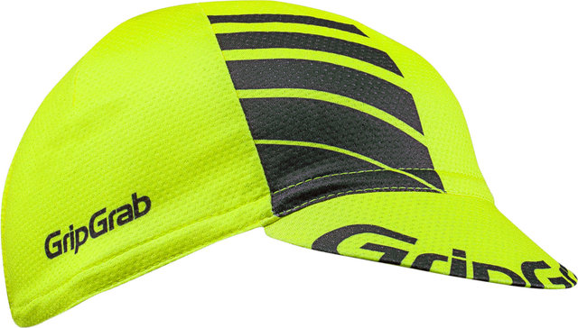 GripGrab Lightweight Summer Cycling Cap - yellow hi-vis/S/M
