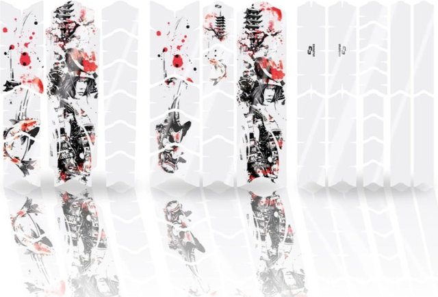 Unleazhed XXL Trash Polka Japan Color Rahmenschutzfolie - glossy