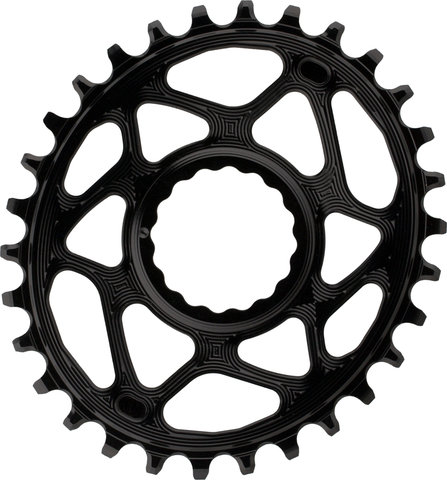 absoluteBLACK Plateau Ovale Boost pour Race Face Cinch / Shimano HG+ 12vit 3 mm - black/30 
