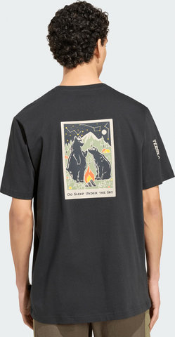adidas Outdoor TERREX Camper Graphic T-Shirt - black | S