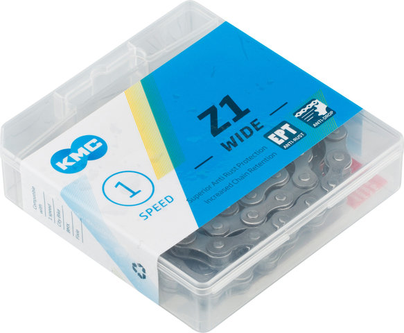 KMC Z1 Wide Kette 1-fach - ept silver/112