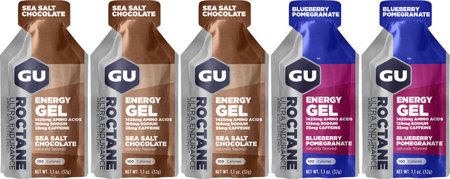 GU Energy Labs Roctane Energy Gel - 5 pièces - all in