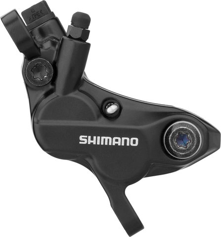 Shimano Pinza de frenos BR-MT520 con pastillas de resina - negro/Set/ninguno