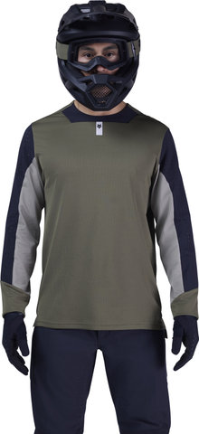 Fox Head Defend LS Jersey - olive green/S