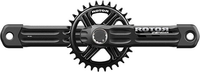 Rotor 2INpower MTB DM Round 36T Powermeter Crankset - 170,0 mm