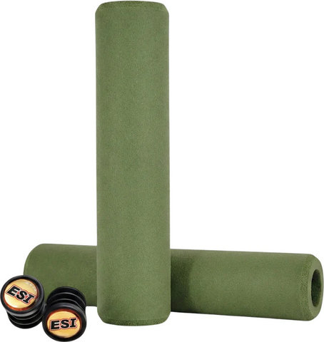 ESI Chunky Silikon Lenkergriffe - forest green