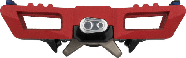 crankbrothers Pedales de clip/plataforma Double Shot 3 - black-red