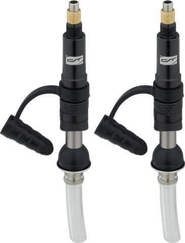 CONTEC FastAir TL MTB Tubelessventil - 2 Stück - schwarz/AV 65 mm