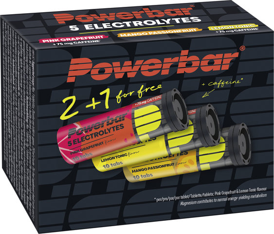 Powerbar Comprimés Effervescents 5Electrolytes Sports Drink - 2+1 Mulitpack - mélange Powerbar Comprimés Effervescents 5Electrolytes Sports Drink - 2+1 Mulitpack - mélange