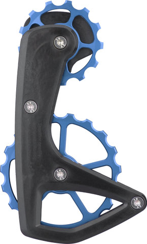 CeramicSpeed OSPW RS 5-Spoke Derailleur Pulley System for Shimano R9250 / R8150 - blue/13 teeth (guide pulley), 19 teeth (tension pulley)