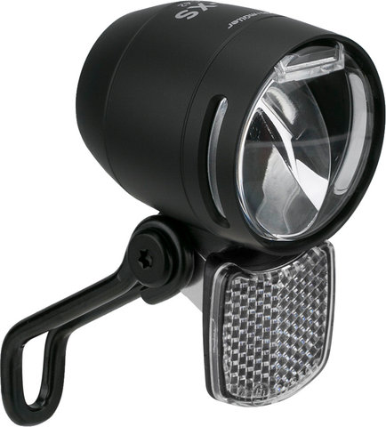 busch+müller Luz delantera IQ-XS E LED para E-Bikes con aprobación StVZO - negro