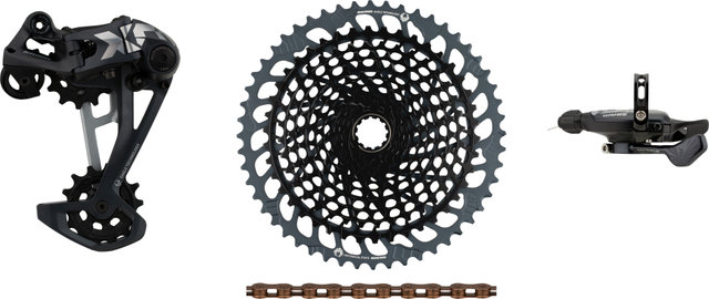 SRAM Kit de Mise à Niveau X01 Eagle 1x12 vitesses VAE avec Cassette - black - XX1 copper/SRAM XD/14 dents/SRAM XD/aucun/10-52/aucun/sans