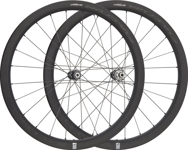 Fulcrum Speed 42 Center Lock Disc Carbon Wheelset - black/Non Boost/Non Boost/142 mm/100 mm/28"/Campagnolo N3W/100 mm/Campagnolo N3W/100 mm/142 mm