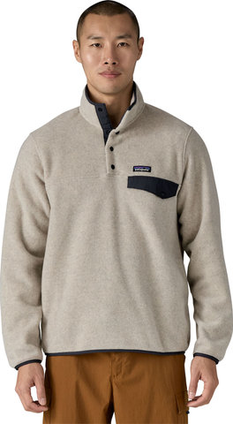 Patagonia Suéter Lightweight Synchilla Snap-T Fleece - pelican-smolder blue | S