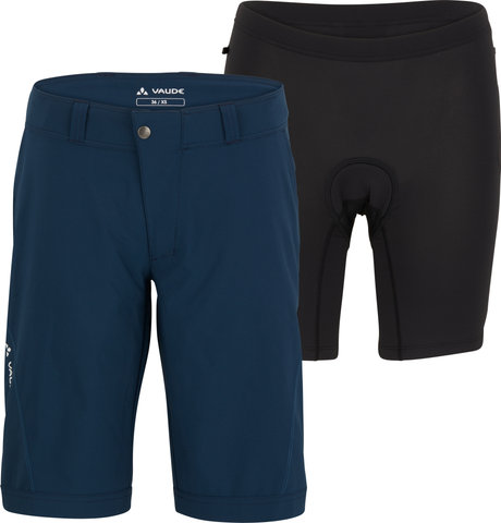VAUDE Women's Ledro Shorts - 2022 Model - dark sea/36/XS