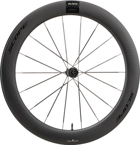 Scope Cycling Artech 6.A Carbon Disc Center Lock 28" Laufradsatz - black | Shimano Road | 28" | 100 mm | 142 mm