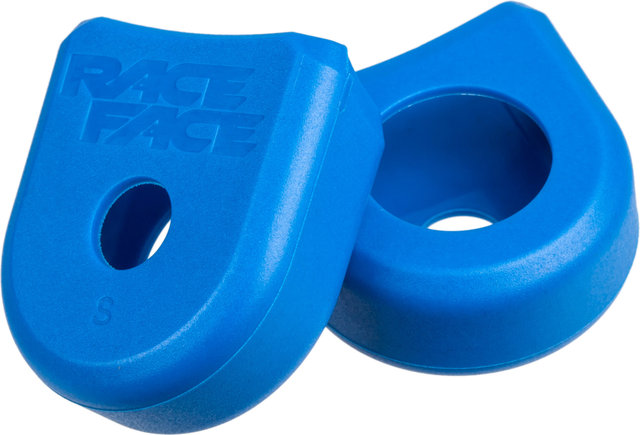 Race Face Crank Boots Kurbelschutz Small - blue Race Face Crank Boots Kurbelschutz Small - blue