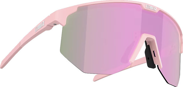 Bliz Lunettes de sport Hero Small - matte powder rose/brown-rose