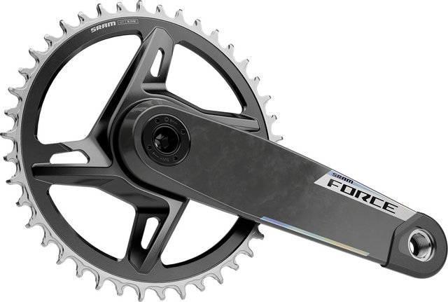 SRAM Force E1 XPLR Wide DUB DM 1x13-fach Carbon Kurbelgarnitur - black/172,5 mm