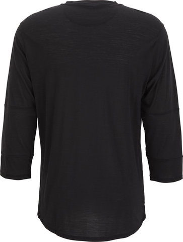 Patagonia Merino 3/4 Sleeve Bike Jersey - black/M