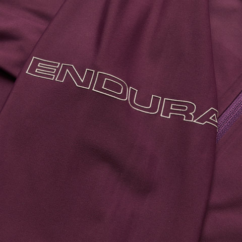 Endura Maillot de manga larga Pro SL para hombre - black cherry | L