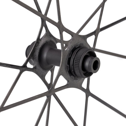 Syncros Rueda Capital SL Aero 80 Carbon Disc Center Lock 28" - black mate | 28" | sólo rueda delantera | sólo rueda delantera | sólo rueda delantera | Non Boost | 100 mm