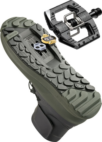 crankbrothers Mallet Trail Seal Shoe - black green grey | 41