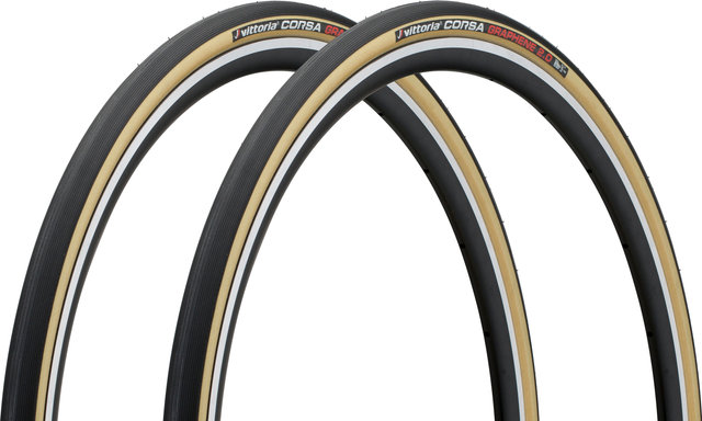 Vittoria Set de 2 cubiertas plegables Corsa G2.0 28" - para | 28 | 28 mm | 28-622