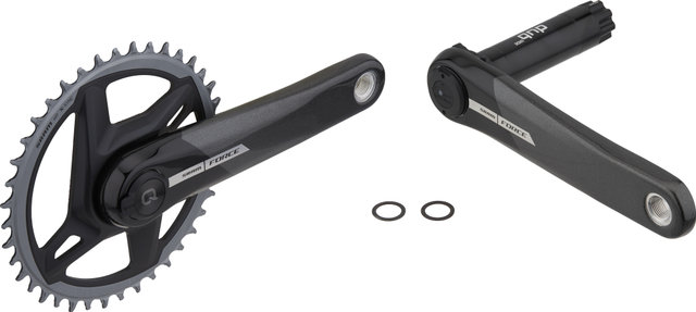 SRAM Force 1 D2 AXS Wide DUB DM 1x12-speed Carbon Powermeter Crankset - iridescent/175,0 mm