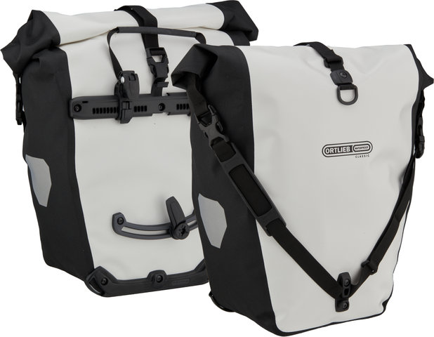 ORTLIEB Back-Roller Panniers - white-black/40 litres