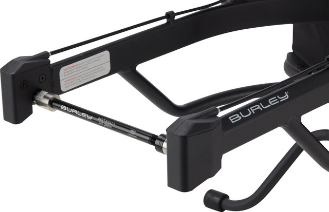 Burley Eje pasante Ballz para Coho XC - negro | 12 x 148 mm, 1,0 mm, 174 mm