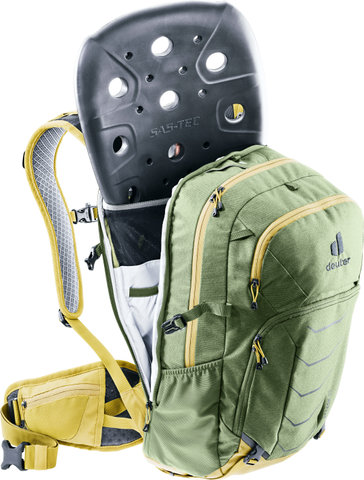 deuter Mochila con protección integrada Attack 20 - khaki-turmeric/20000 