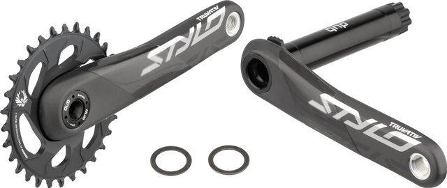 Truvativ Juego de bielas Stylo 6K Eagle Fat4 Direct Mount DUB 12 velocidades - black/175,0 mm