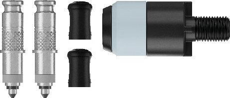 Schwalbe Clik Valve Conversion Kit + SCV PumpHead Adapter - silber/DV