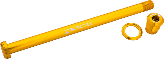 Burgtec Eje pasante para rueda trasera Pivot Trail/Enduro/Downhill - burgtec bullion gold/157 mm