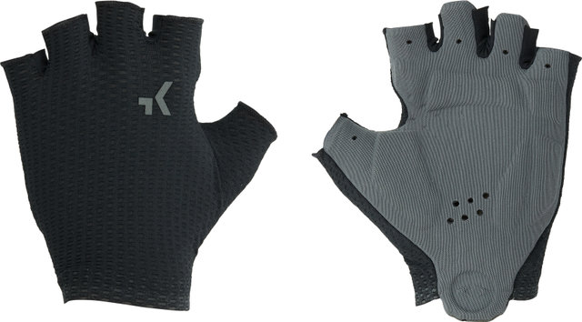 GOBIK Viper Solid Half-Finger Gloves - black/S-M