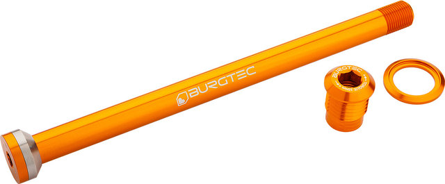 Burgtec Eje pasante trasero para MTBs Transition - iron bro orange