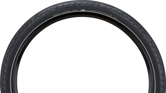 Schwalbe Cubierta de alambre Hurricane Performance ADDIX RaceGuard 27,5" - negro-reflejante/27.5 /57 /57-584/2.25 