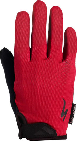 Specialized Guantes de dedos completos Body Geometry Sport Gel - red | M