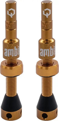 Ambit Components Válvulas Tubeless Realm - marrón | Válvula Presta (SV) | 40 mm
