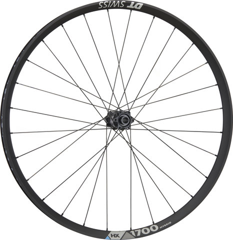 DT Swiss Juego de ruedas HX 1700 SPLINE 27,5" 30 Boost Disc 6 agujeros Hybrid - negro/Shimano Micro Spline/Boost/148 mm/110 mm/Boost/27,5" (650B)/110 mm/Shimano Micro Spline/110 mm/148 mm