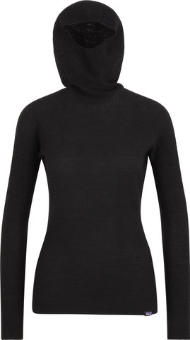 Patagonia Capilene Air Hoody Baselayer L/S Damen Unterhemd - black/S