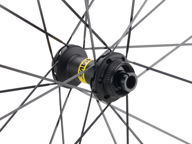 Mavic Set de Roues Ksyrium 30 Disc Center Lock 28" - noir/142 mm/100 mm/28"/Shimano Route/Non Boost/Non Boost